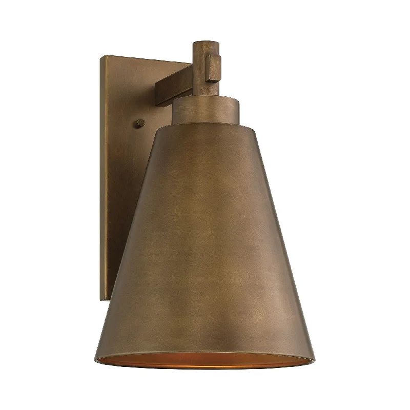Track lighting with swivel heads for precise aimingRyder 1-Light Outdoor Wall Lantern