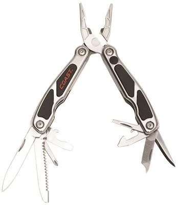Track lighting with swivel heads for precise aimingCoast LED130 14-Tool Micro Pliers with Built-In LED Light