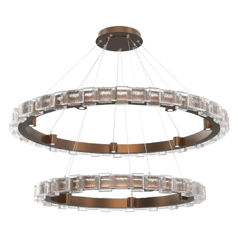 Track lighting for retail window displaysTessera LED 2-Tier Chandelier