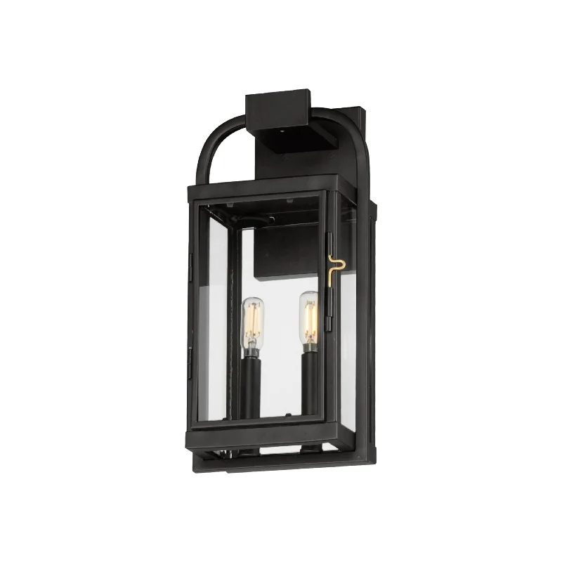 Track lighting for illuminating dining tablesBonham Outdoor Wall Sconce
