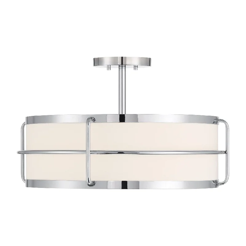Energy - efficient track lighting fixturesChauncey 4-Light Ceiling Light