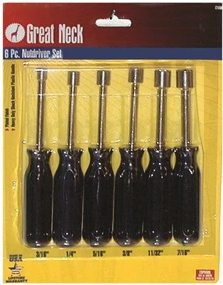 Rustic track lighting for farmhouse decorGreat Neck Economy Nut Driver Set' 6 Piece