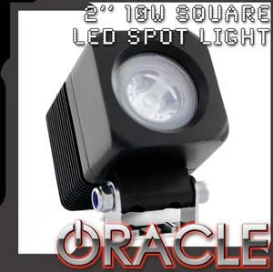 Track lighting for small apartmentsORACLE Off-Road 2" 10W LINKable Square CREE LED Spot Light - CLEARANCE