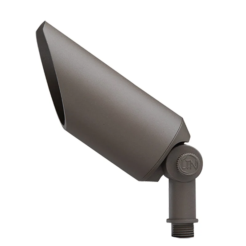 White track lighting for a clean lookLite the Nite Up Light Aluminum MR16 12/24V AC/DC Dimmable LED Black