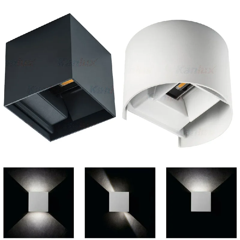 Track lighting for task lighting in workshopsKanlux REKA 7W IP54 LED Adjustable Wall Mounted Up & Down Angle Light Outdoor Track lighting for task lighting in workshopsKanlux REKA 7W IP54 LED Adjustable Wall Mounted Up & Down Angle Light Outdoor