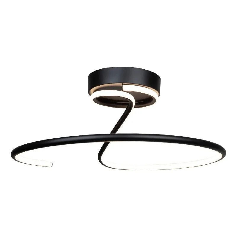 Track lighting for creating a moody atmosphereHalo LED Semi-Flush Mount - AC6633