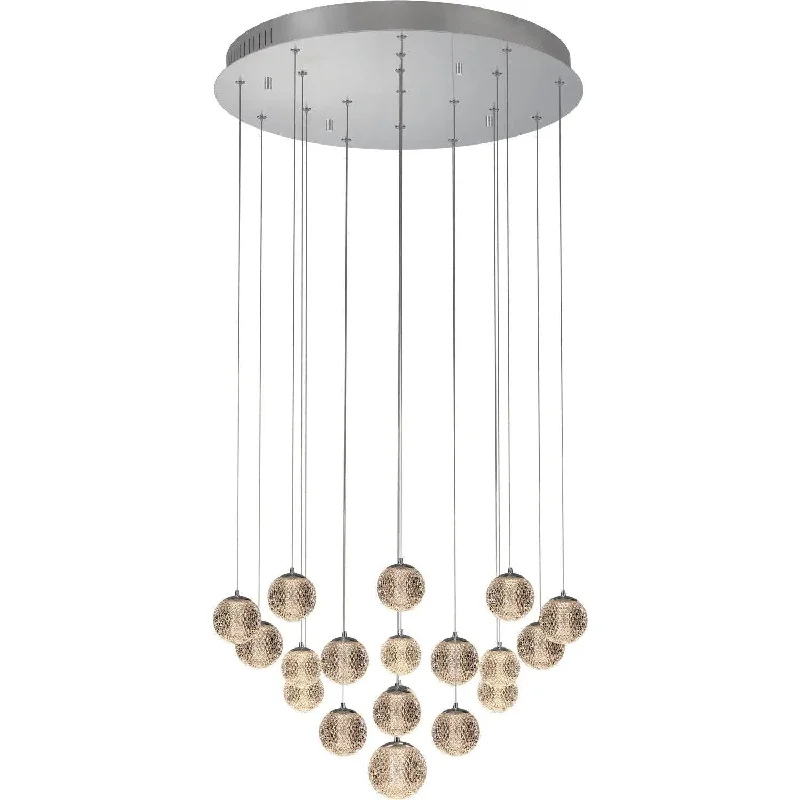 Low - voltage track lighting for safetyMeissa LED Chandelier