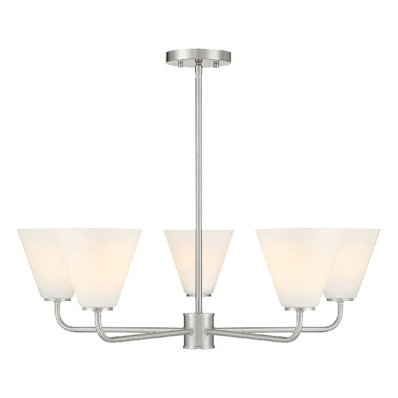 Low - voltage track lighting for safetyBlair 5-Light Chandelier