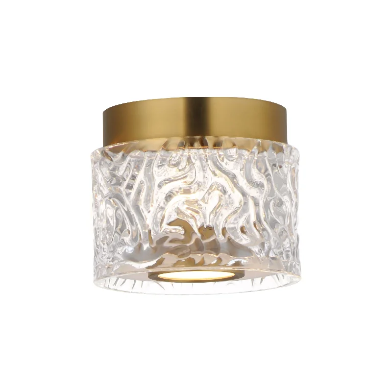 Commercial - grade track lighting for storesElysian 1-Light LED Flush Mount