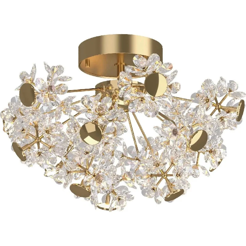 Track lighting for adding a touch of eleganceSenna LED Flush Mount