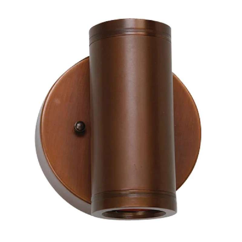 Track lighting for enhancing the architectureSPJ Lighting SPJ701-5 Up/Down Solid Brass Wall Mount with 5" Canopy
