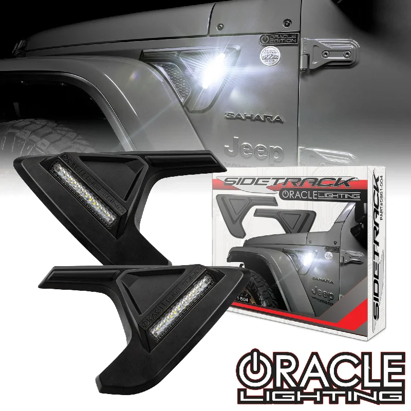 Low - voltage track lighting for safetyORACLE Lighting Sidetrack™ LED Lighting System for Jeep Wrangler JL/ Gladiator Low - voltage track lighting for safetyORACLE Lighting Sidetrack™ LED Lighting System for Jeep Wrangler JL/ Gladiator