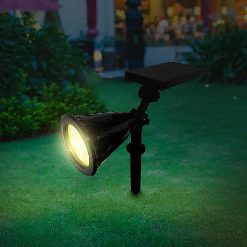 Track lighting with a brushed nickel finishPhilips Garden Spike Solar spot light