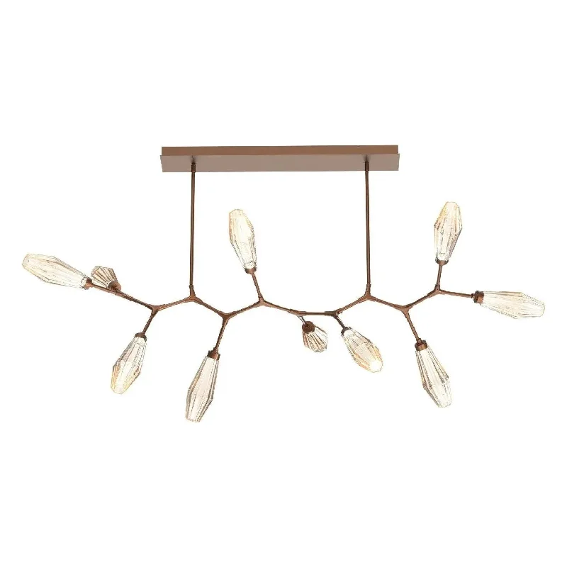 Track lighting with swivel heads for precise aimingAalto Modern Branch, 10 PC