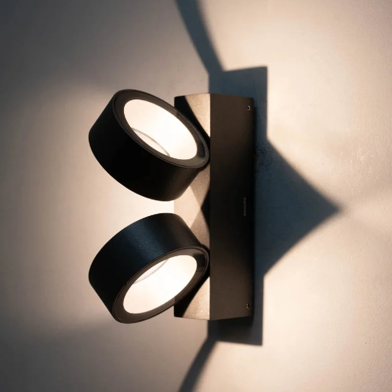 Smart track lighting with voice controlasian - inspired wall lamps with bamboo or paper shades for a zen - like Philips Alfresco Wall light (Round shaped, with pattern)