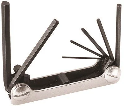 Track lighting with adjustable armsSeven-Key Metric Folding Hex-Key Set