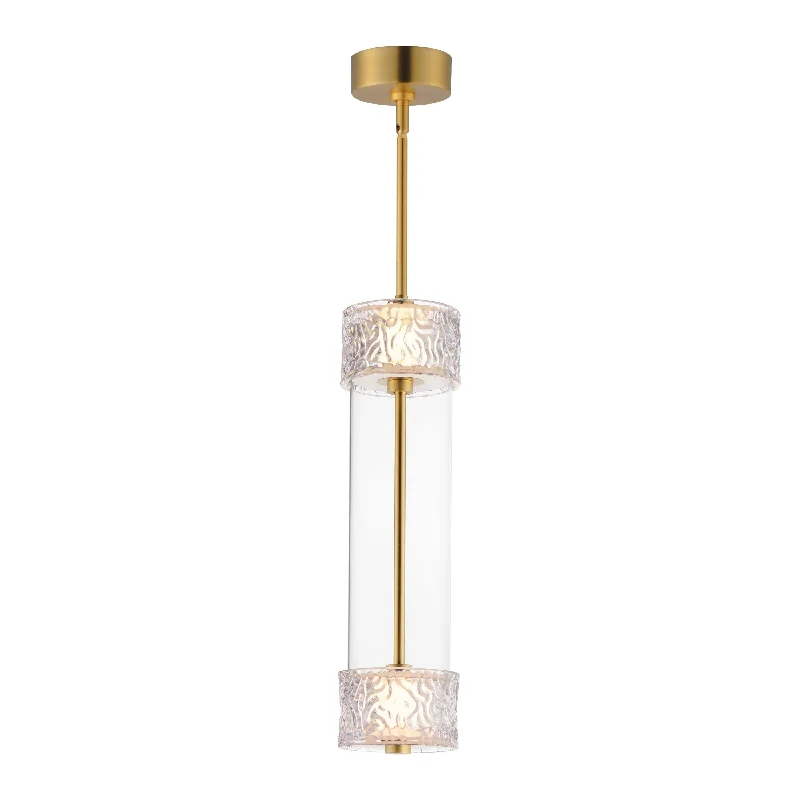 Track lighting with a brushed nickel finishElysian 2-Light LED Pendant