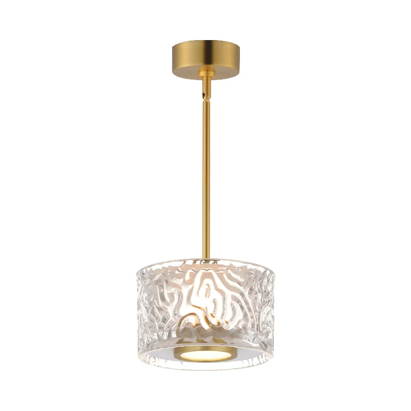 Track lighting with frosted glass shadesElysian 1-Light LED Pendant