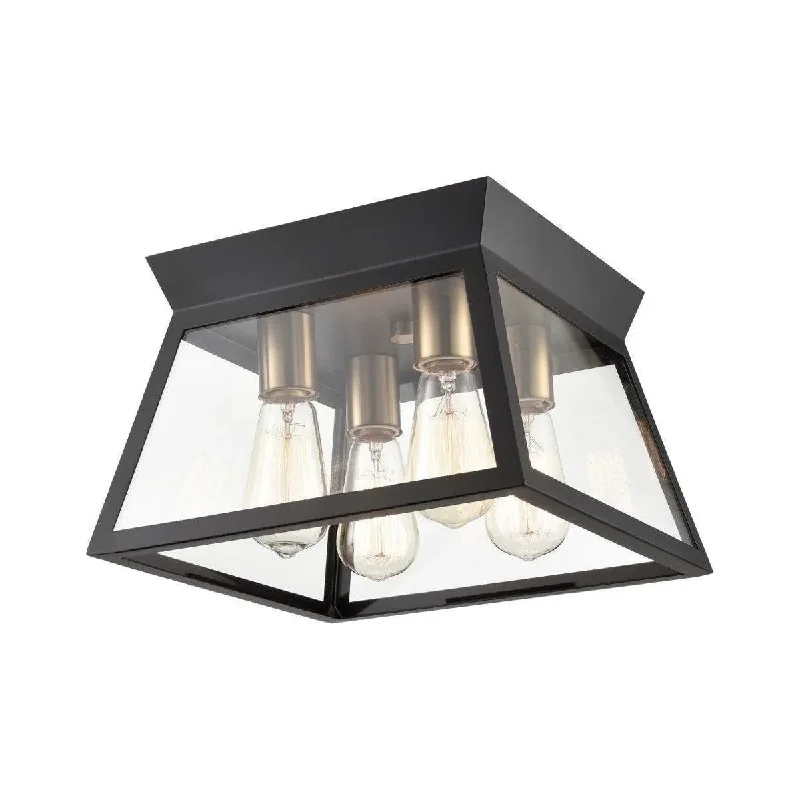 Outdoor - rated track lighting for patiosLucian Flushmount
