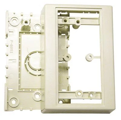 Track lighting for museums and galleriesPolytrak Box 1 Gang 1-1/4 In. Deep Low Pro
