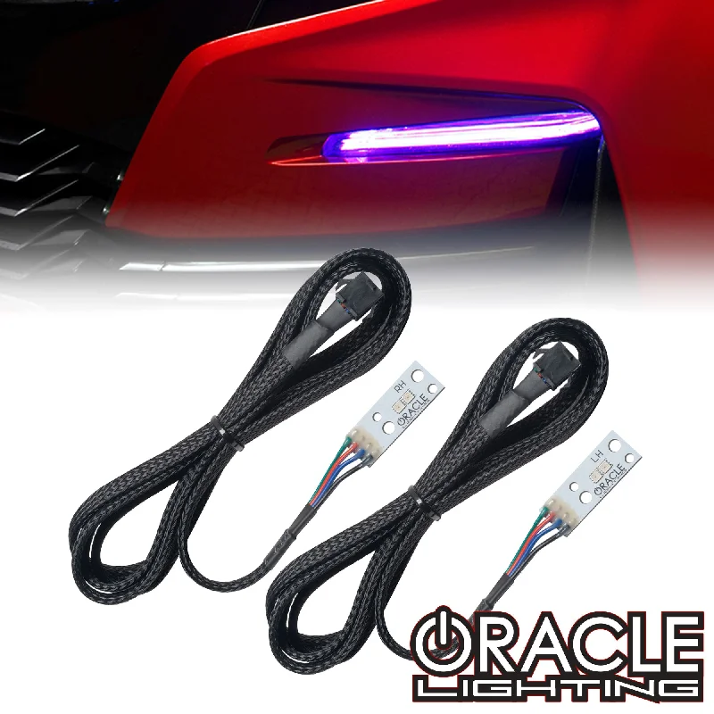 Track lighting for enhancing the architectureORACLE Lighting 2019-2024 Chevrolet Camaro SS/RS ColorSHIFT Fog Light Upgrade Kit
