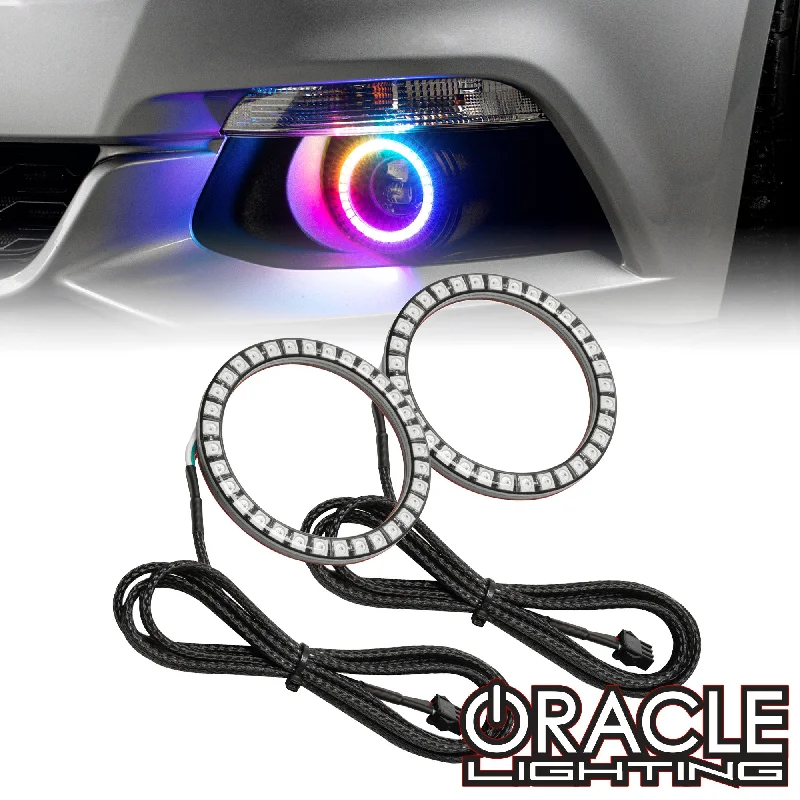Modern track lighting with LED bulbsORACLE Lighting 2015-2017 Ford Mustang Dynamic ColorSHIFT RGB+A Projector Surface Mount Fog Light Halo Kit
