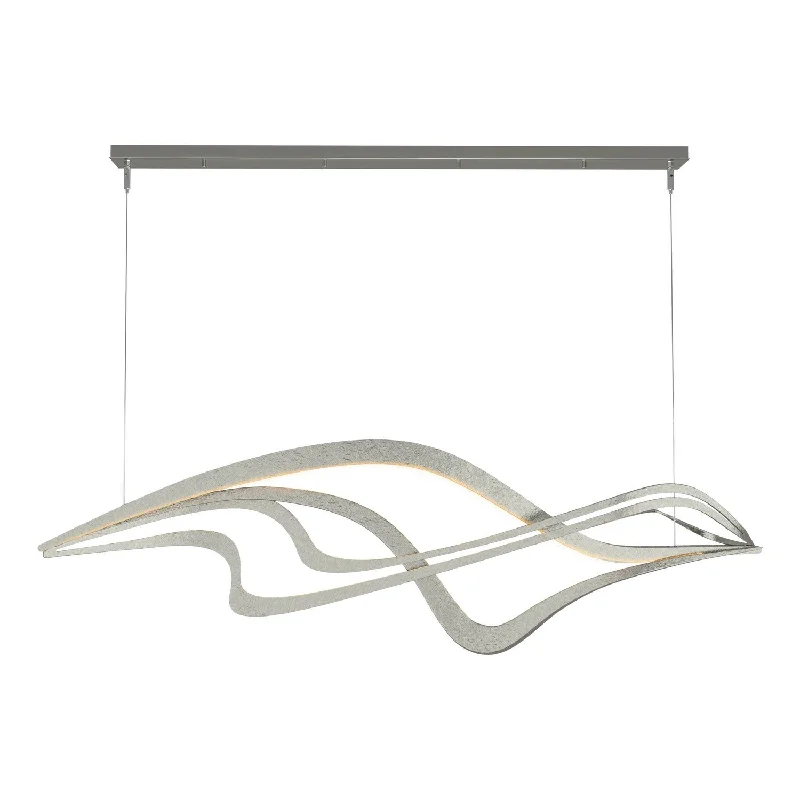 Industrial Lighting for Metal Fabrication ShopsCrossing Waves LED Pendant