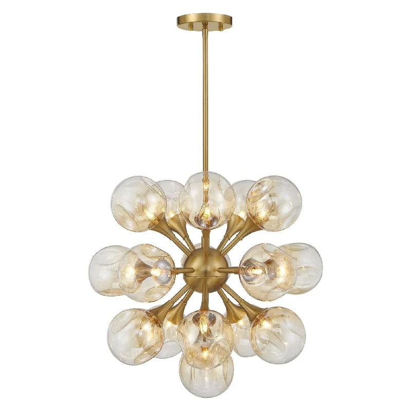 Track lighting for replacing old fluorescent fixturesMatisse 16-Light Chandelier