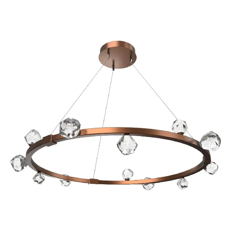 High - lumen track lighting for bright spacesStella LED Chandelier