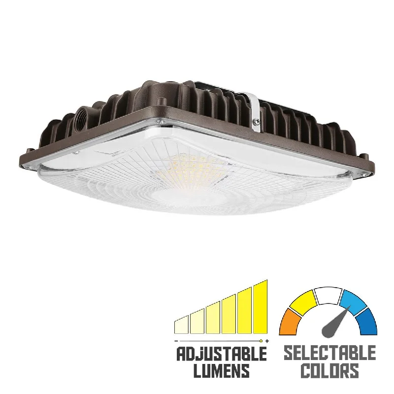 Energy - Efficient Industrial Lighting for Cost - SavingsGLT LED Canopy Light, Selectable CCT and Power