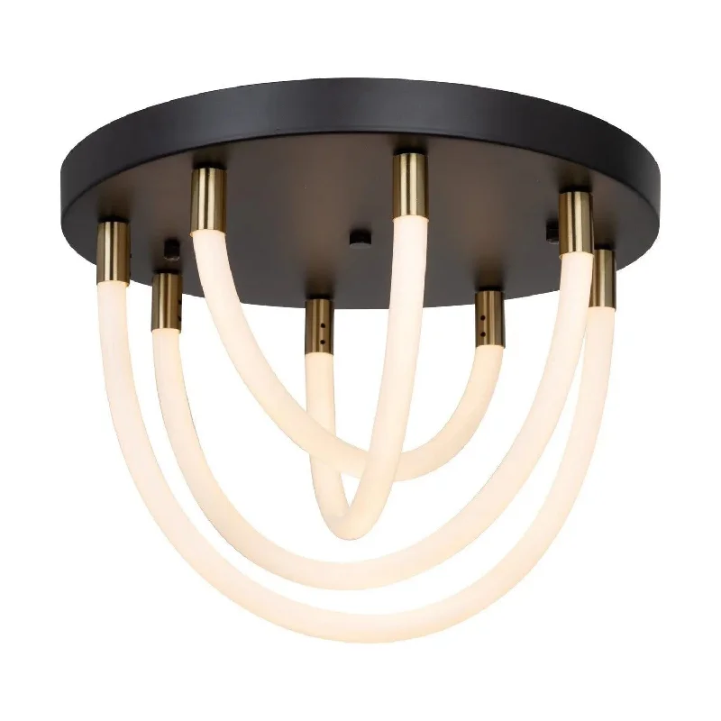 Track lighting for accentuating artworksCascata LED Flush Mount