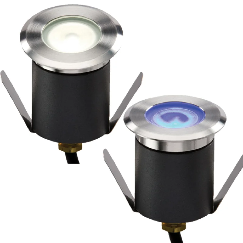 Track lighting for museums and galleriesKnightsbridge 230V IP65 1.5W High Output LED Mini Ground Light comes with cable. Non-Dimmable