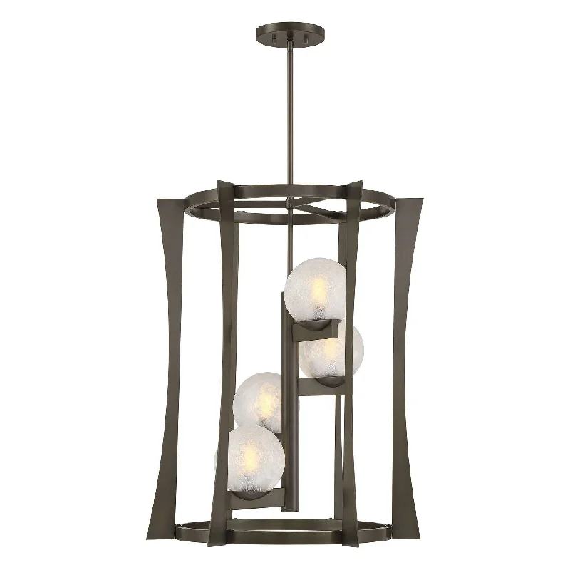 Track lighting for highlighting bookcasesDarien 4-Light Pendant