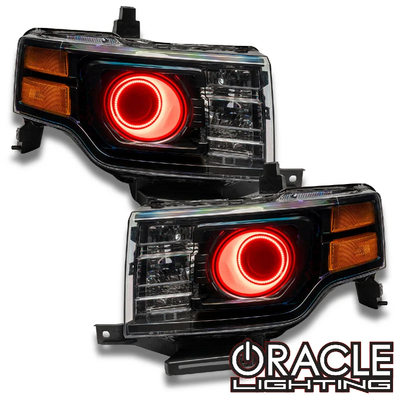 High - lumen track lighting for bright spacesORACLE Lighting  2009-2012 Ford Flex LED Headlight Halo Kit