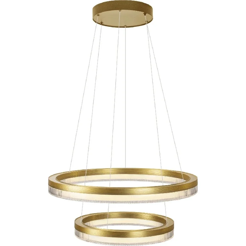 Track lighting for small apartmentsEvaline LED 2-Tier Chandelier