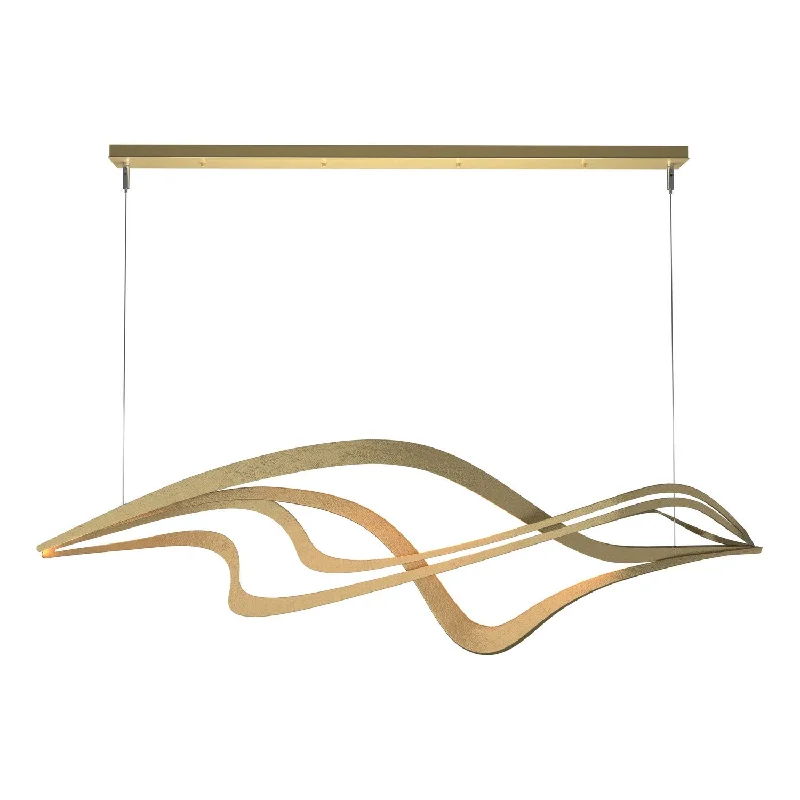 Low - Bay Industrial Lighting Fixtures for Small FactoriesCrossing Waves LED Pendant