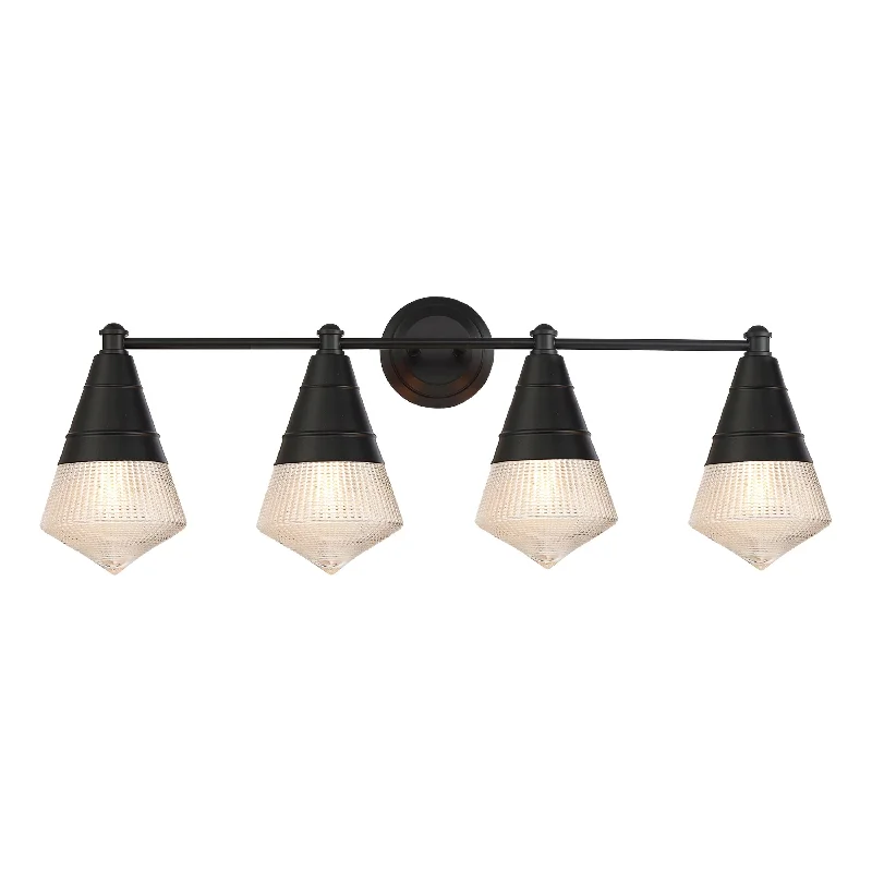 Track lighting for modernizing traditional interiorsHargreaves 4-Light Bath Vanity