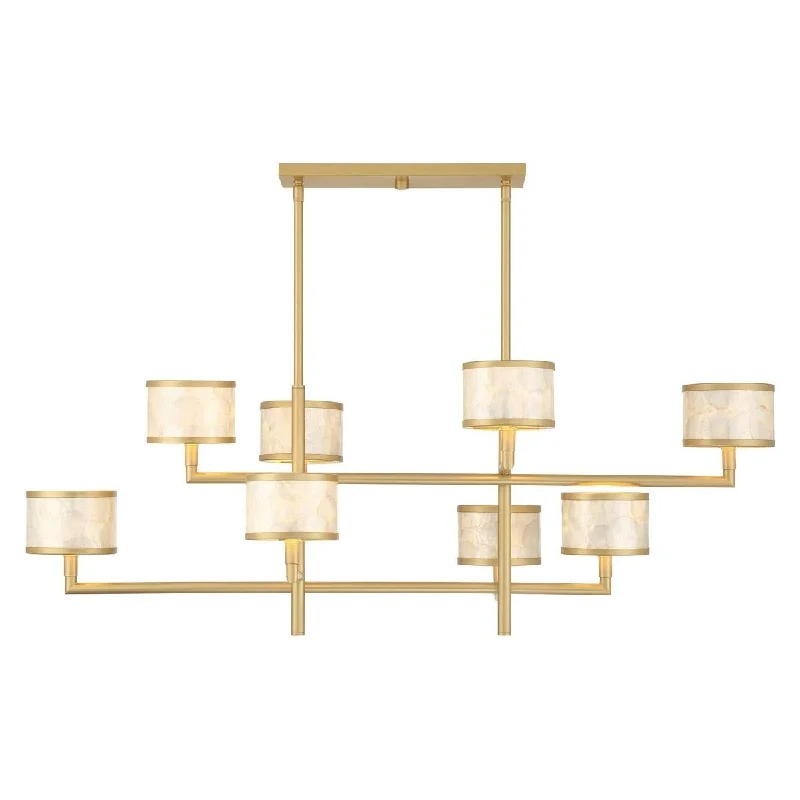 Low - voltage track lighting for safetyMariquita 8-Light Chandelier