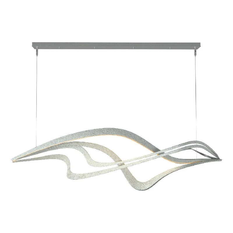 Adjustable Industrial Lighting for Flexible IlluminationCrossing Waves LED Pendant
