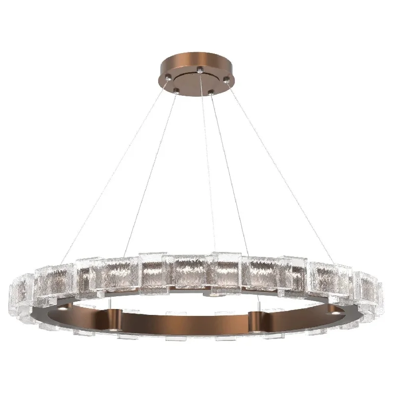 Industrial - style track lighting for loftsTessera LED Medium Chandelier
