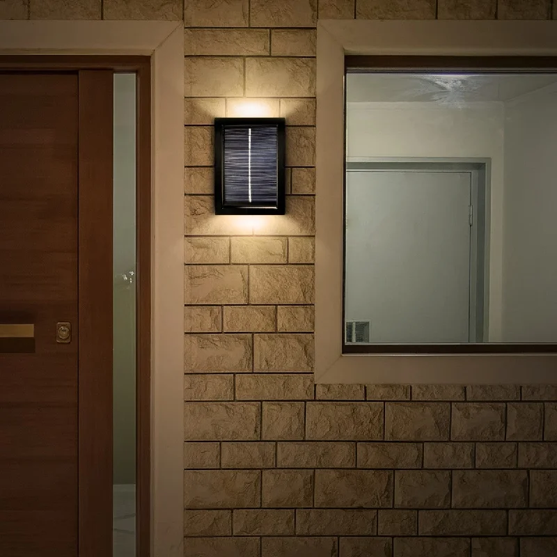 Track lighting for replacing old fluorescent fixturesart deco wall lamps with geometric patterns for a retro - inspired bathroomPhilips Up down Solar wall light