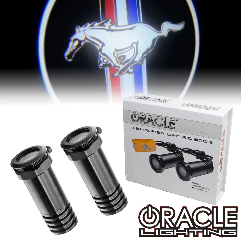 Track lighting for highlighting bookcasesMustang ORACLE GOBO LED Door Light Projector