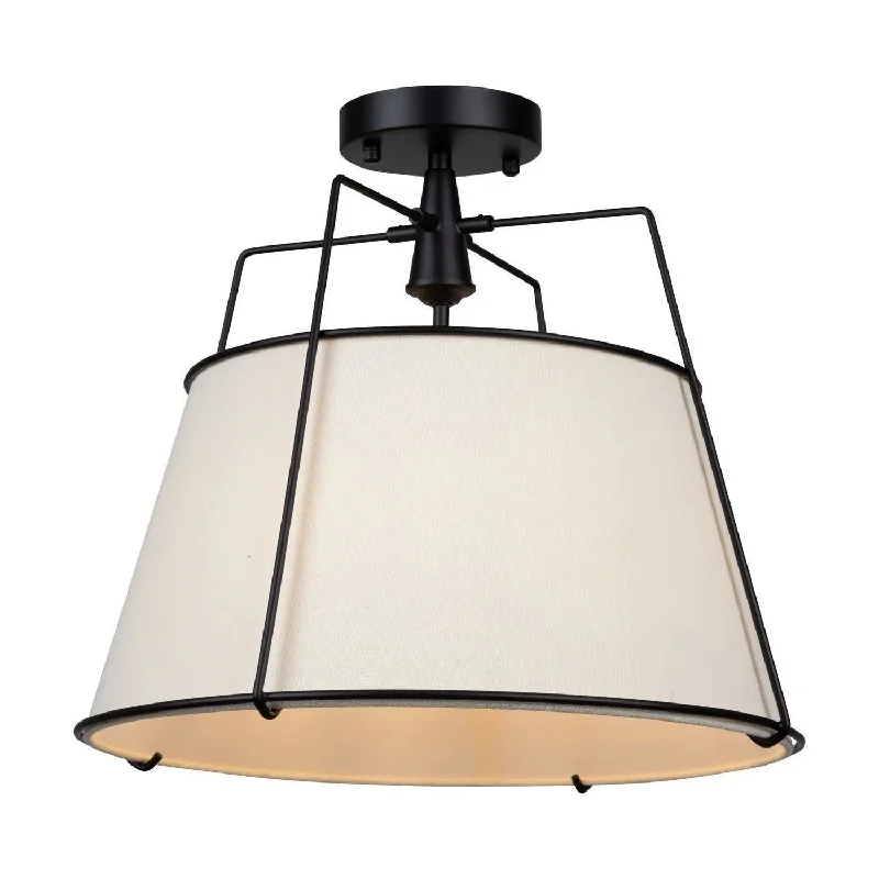Outdoor - rated track lighting for patiosPullman Semi-Flush Mount