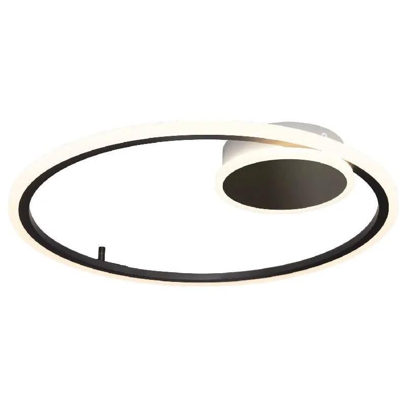 White track lighting for a clean lookMiracle LED Semi-Flush Mount