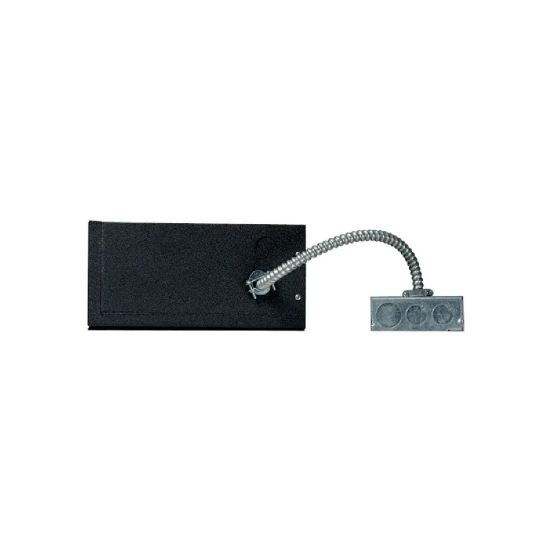 Industrial Lighting for Printing Press Facilities8 in. Remote Transformer 300W EL 12V LED Black Finish 120V