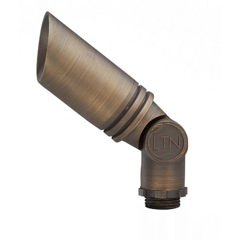 Adjustable track lighting for living roomsLite the Nite Up Light Brass 2.5W 80 Degree MR8 12/18V AC 12/24V DC LED