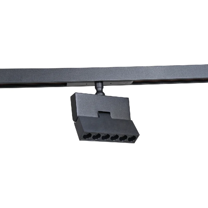 Contemporary track lighting in black finishPhilips Webber Foldable Blade