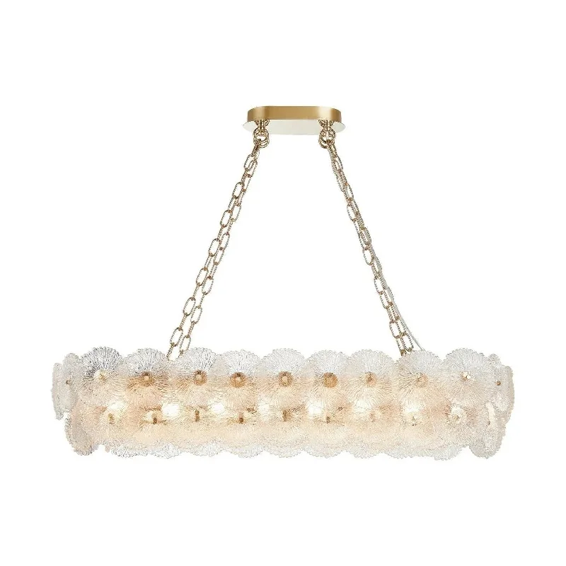 Dimmable track lighting for home officesBloom Linear Chandelier