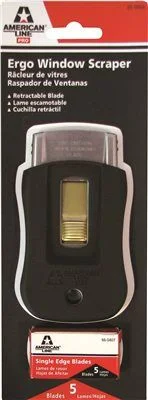 Track lighting with a long - lasting lifespanAmerican Line Ergo Window Scraper' With 5 Blades