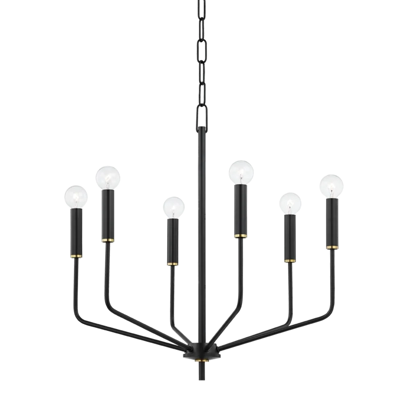 Chandeliers with Adjustable Height for Custom InstallationChandeliers with Adjustable Height for Custom InstallationBAILEY 6 LIGHT CHANDELIER
